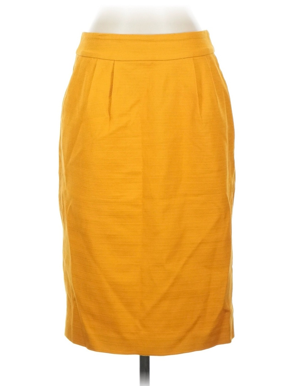 Banana Republic Mustard Yellow Pencil Skirt